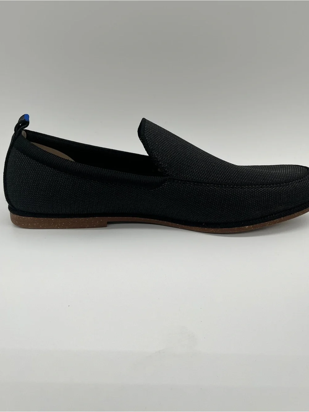 Rothy’s Men’s Ravello Loafers Size 10. Color Stone Black.